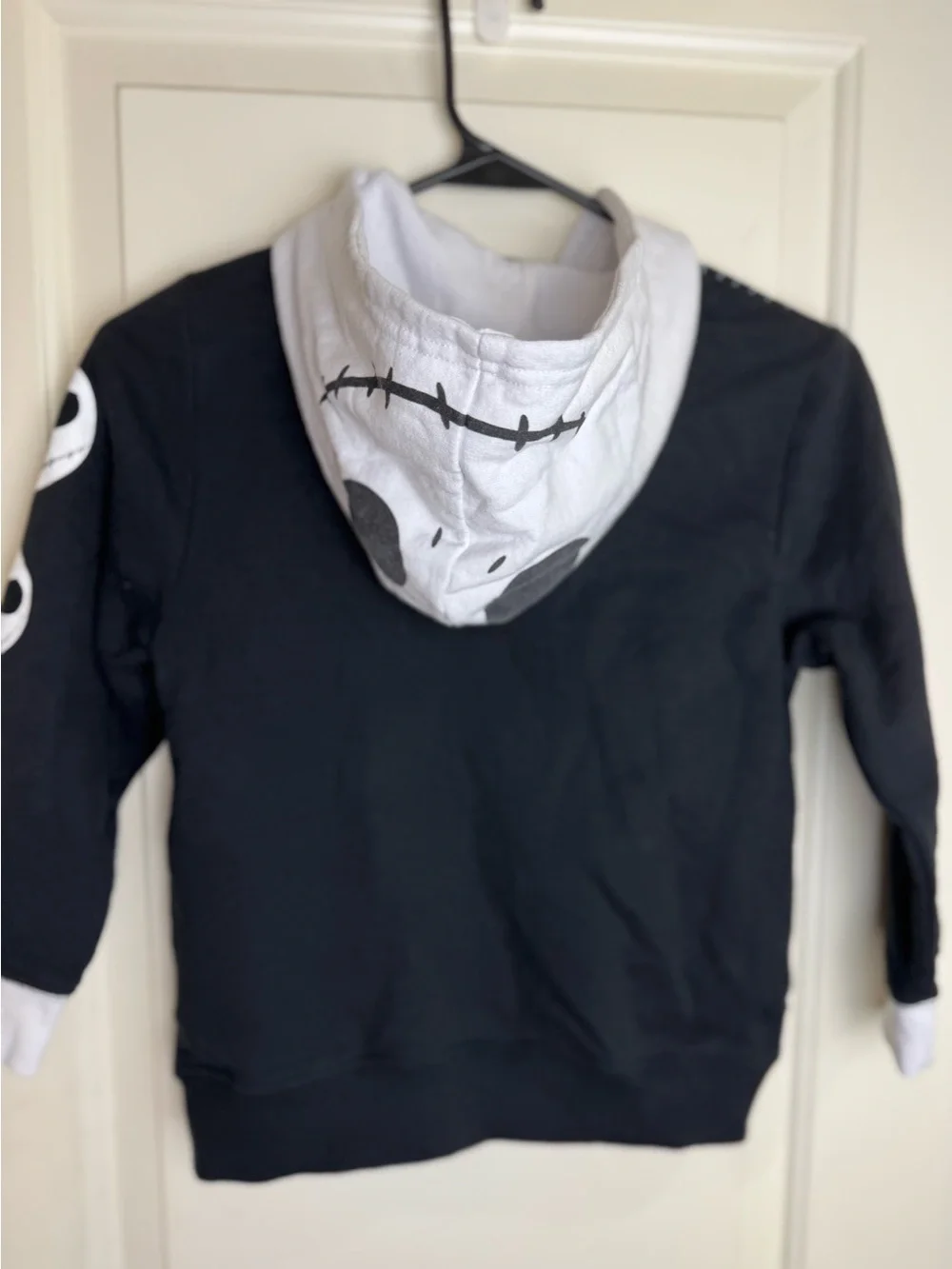 Disney Nightmare Before Christmas Jack Skellington Hoodie S 6/7
